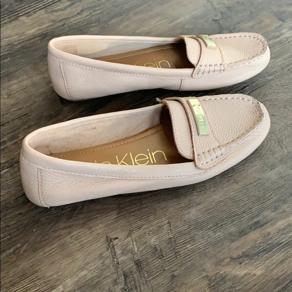 Calvin Klein Lt. Pink Loafers - Picture 3 of 5